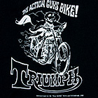 THE ACTION GUYS BIKE! TRIUMPH